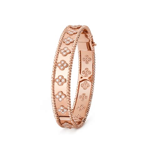 van cleef and arpels watch replica rose gold|original van cleef bracelet.